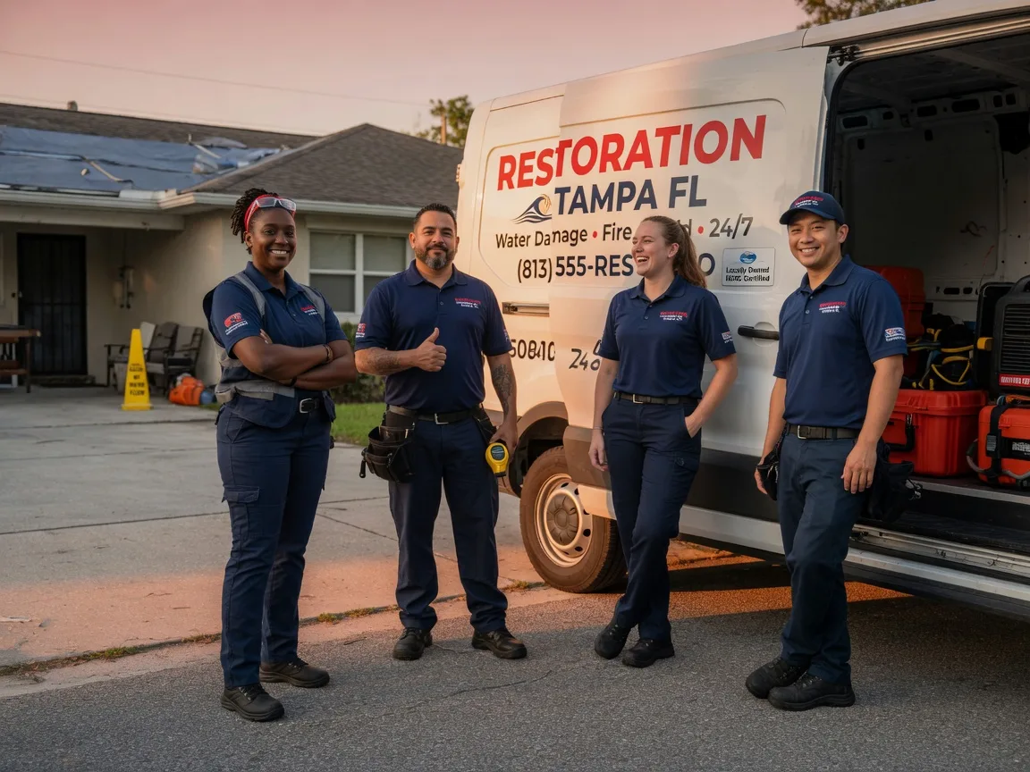 Water Damage Restoration company in Claremont, SD